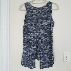 Split back tank top